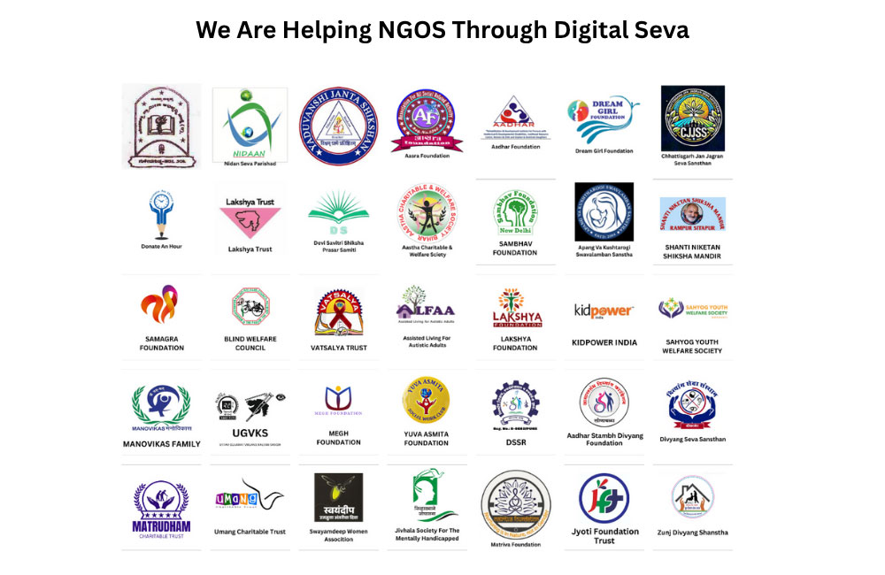 We Are Helping NGOS Through Digital Seva